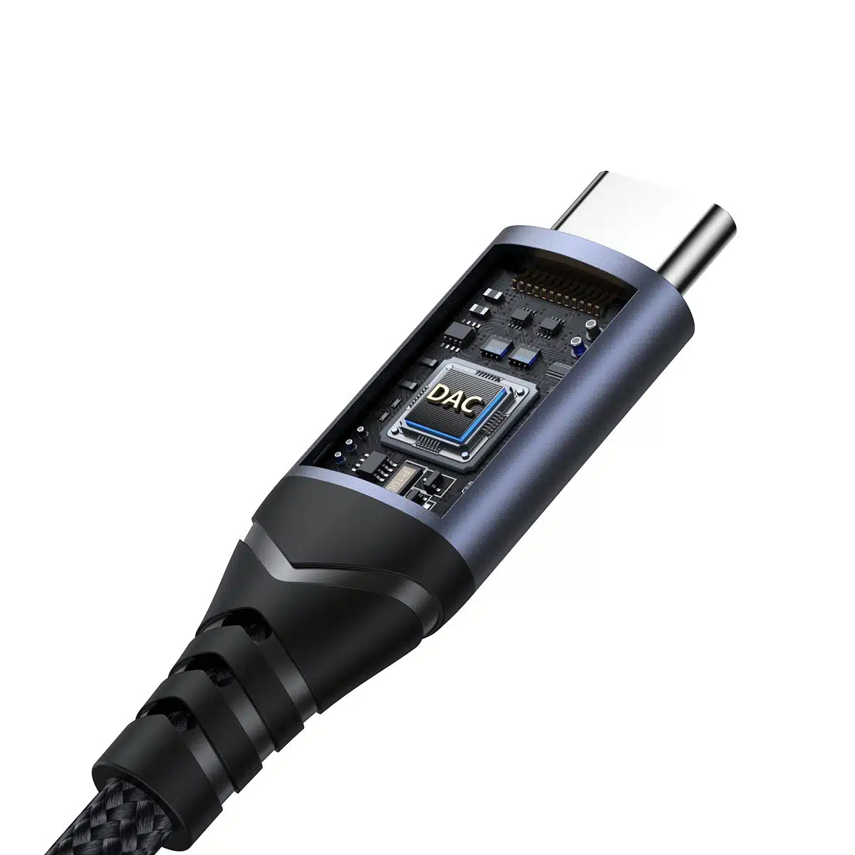 Joyroom SY-C01 USB-C DAC adapter to 3.5 mm mini jack - Μαύρο - Image 3