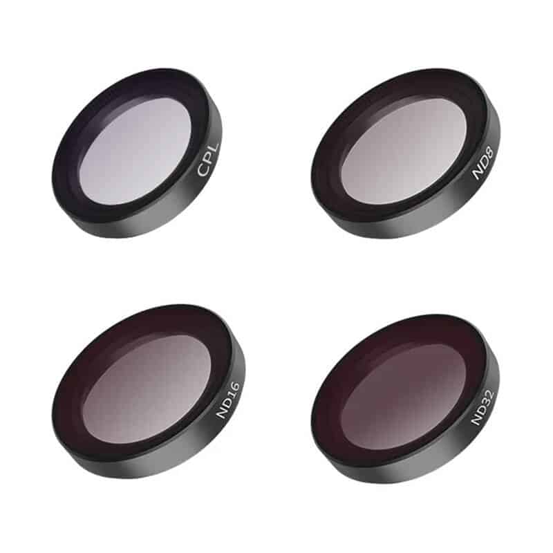 Telesin Lens filter Set CPL/ND8/ND16/ND32 for Insta360 GO3 - Image 2