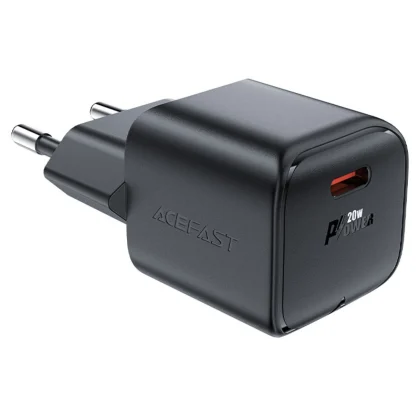 Acefast A73 Mini PD 20W GaN USB-C wall charger - Μαύρο