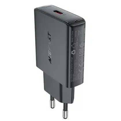Acefast A65 PD 20W GaN USB-C wall charger - Μαύρο