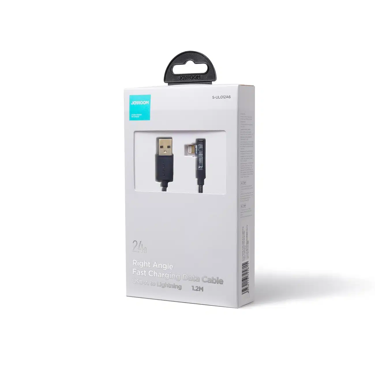 Joyroom S-UL012A6 USB-A angled cable - Ligtning 2.4A 1.2m - Μπλέ - Image 5