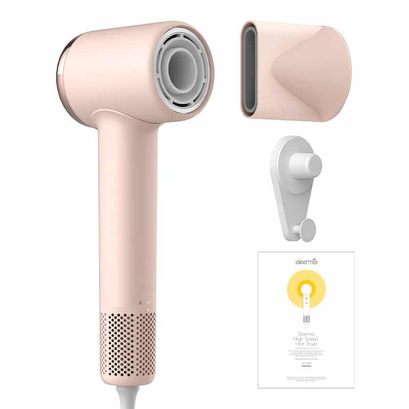 Hair Dryer Deerma DEM-CF50W (Ροζ) - Image 9
