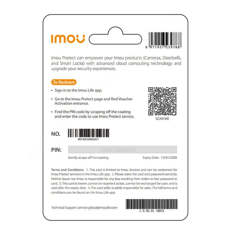 IMOU Protect Plus Gift Card (Annual Plan) - Image 2