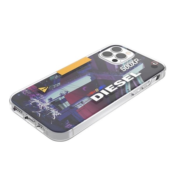 Diesel Clear Case Mad Dog Jones AOP - Apple iPhone 12 / Pro - Πολύχρωμο - Image 4