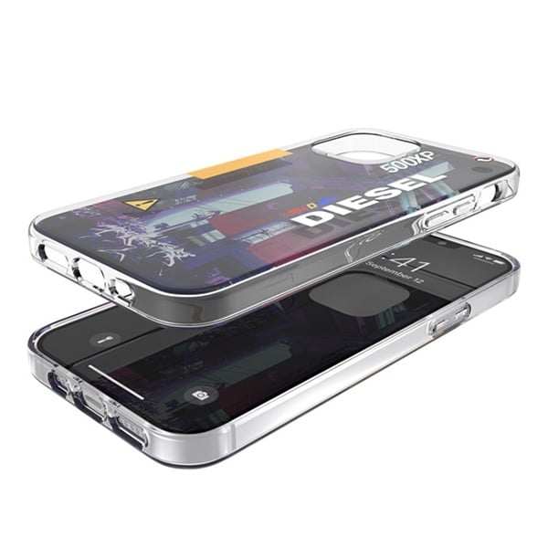 Diesel Clear Case Mad Dog Jones AOP - Apple iPhone 12 / Pro - Πολύχρωμο - Image 5