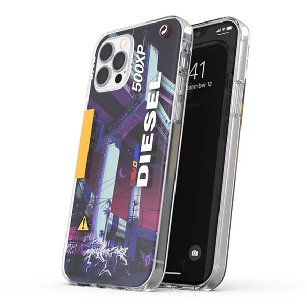 Diesel Clear Case Mad Dog Jones AOP - Apple iPhone 12 / Pro - Πολύχρωμο - Image 6