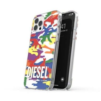 Diesel Clear Case Pride Camo AOP - Apple iPhone 12 / Pro - Πολύχρωμο
