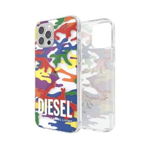 Diesel Clear Case Pride Camo AOP - Apple iPhone 12 Pro Max - Πολύχρωμο - Image 7