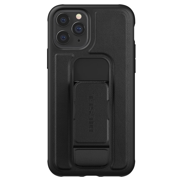 Diesel Grip Case Leather Look - Apple iPhone 12 / Pro - Μαύρο - Image 3