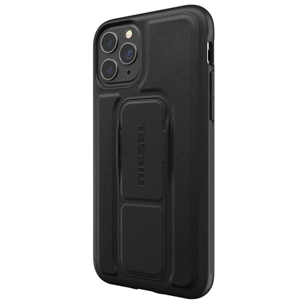 Diesel Grip Case Leather Look - Apple iPhone 12 / Pro - Μαύρο - Image 4