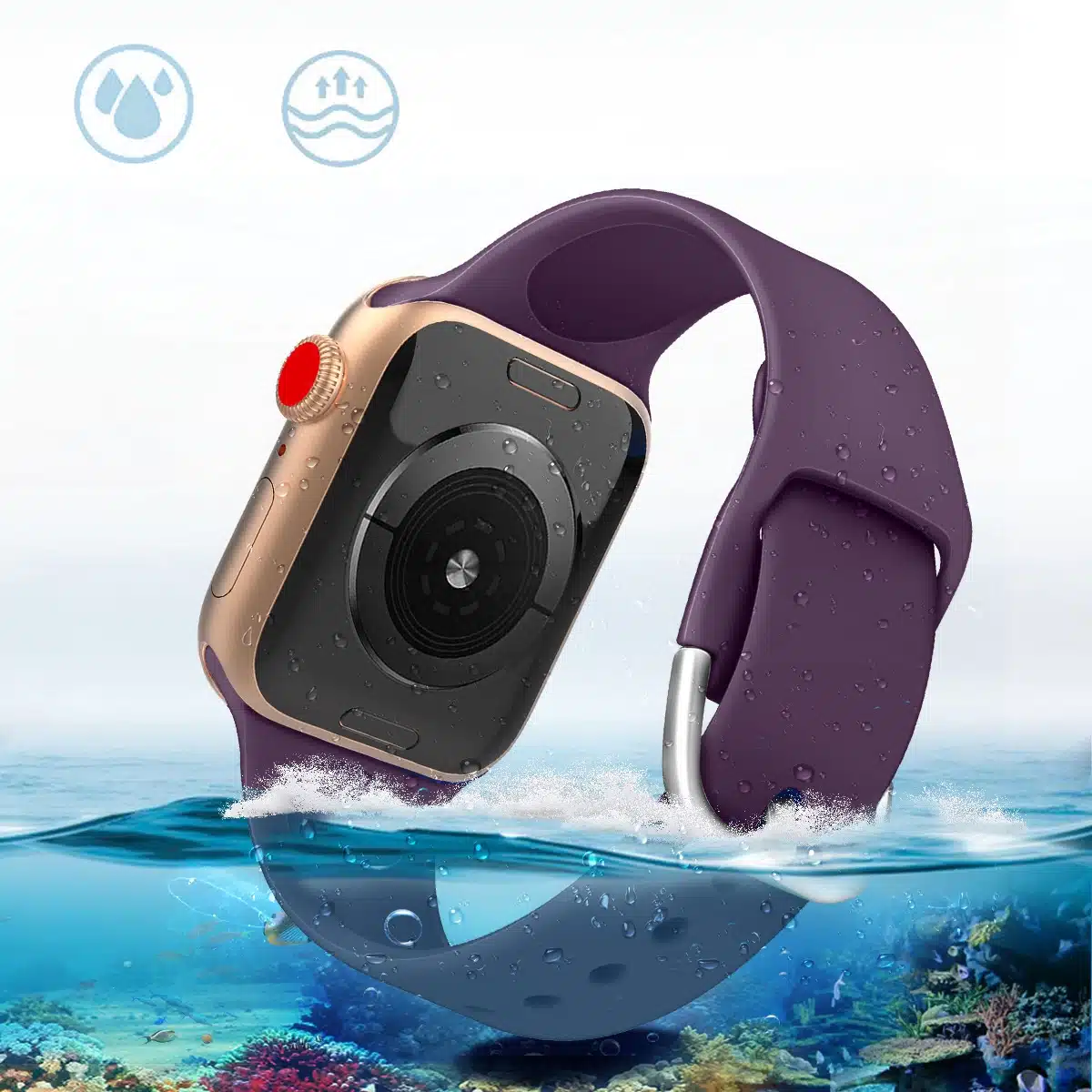 OEM APS - θήκη για Apple Watch Ultra - Κόκκινο - Image 2