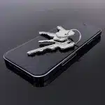 Wozinsky Super Tough Full Glue Tempered Glass Full Screen With Frame Case Friendly TCL 20 5G Μαύρο - Image 7
