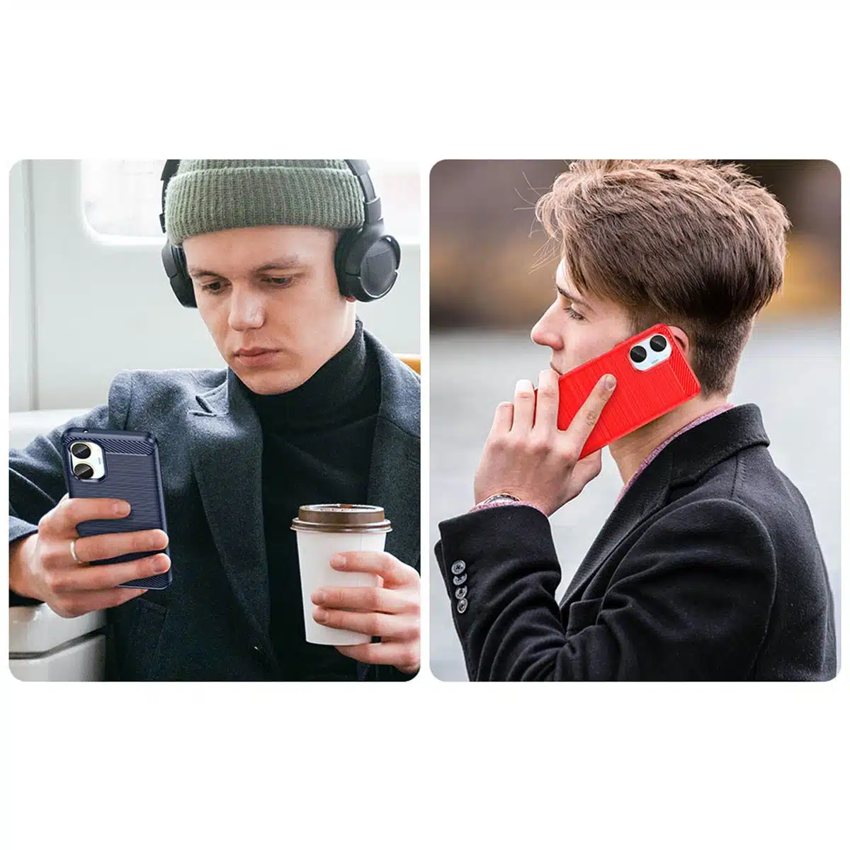 OEM Carbon Case - θήκη για Realme 10 - Μαύρο - Image 9