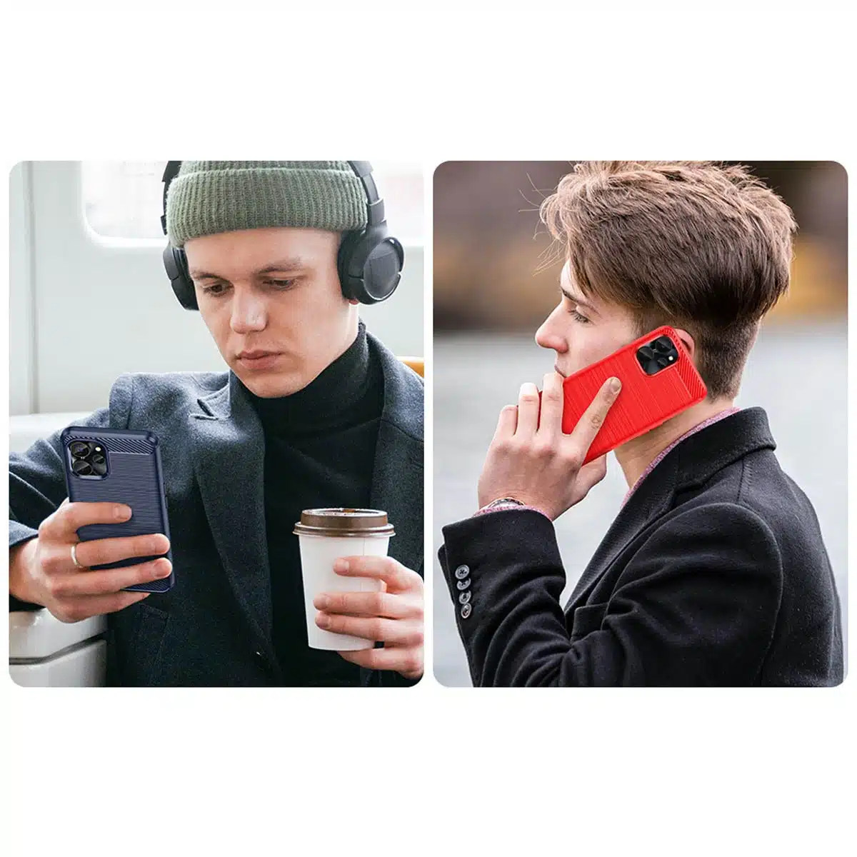 OEM Carbon Case - θήκη για Realme 10 5G / 9i - Μαύρο - Image 10