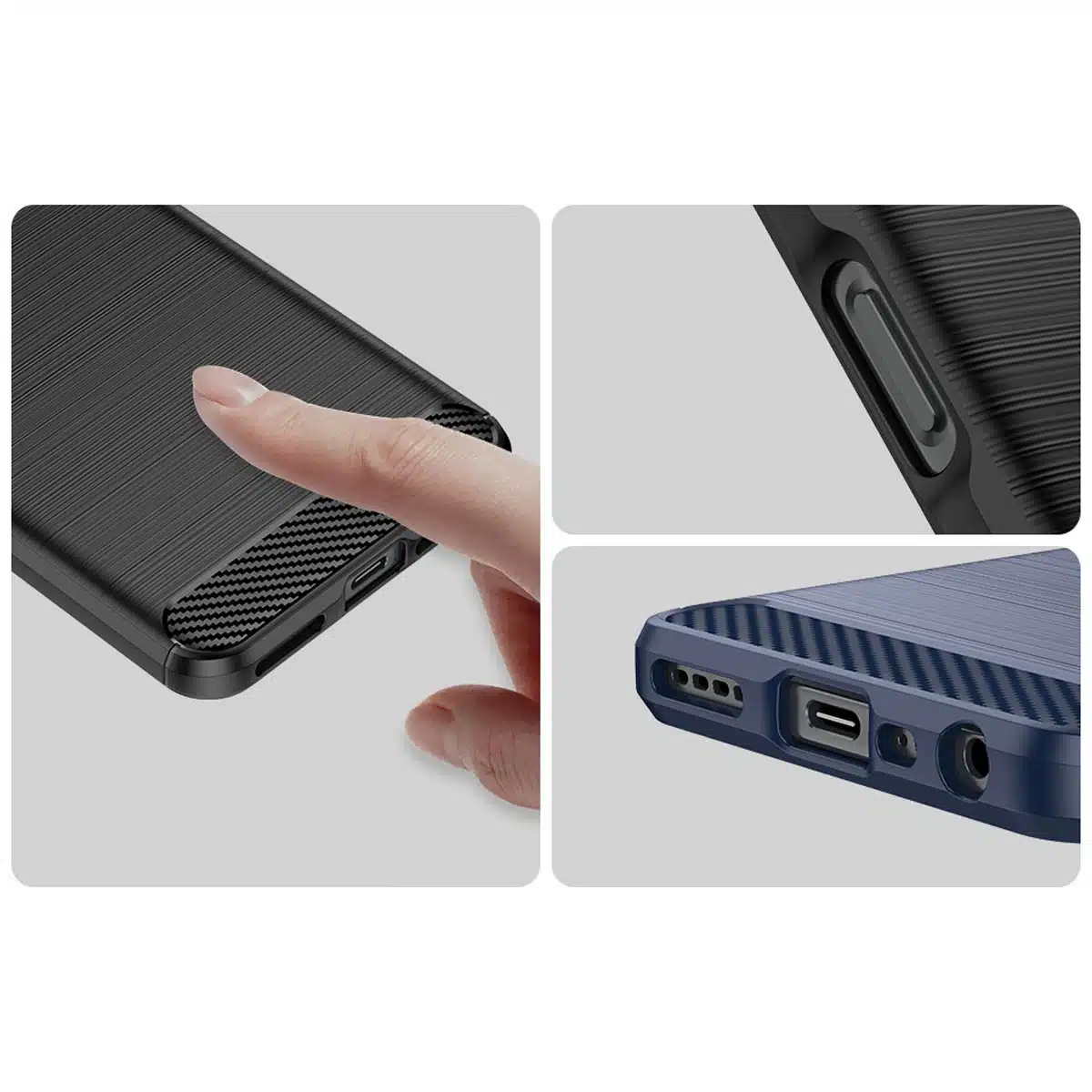 OEM Carbon Case - θήκη για Realme 10 5G / 9i - Μαύρο - Image 11