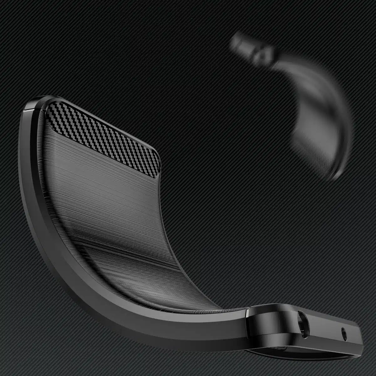 OEM Carbon Case - θήκη για Realme 10 Pro - Μαύρο - Image 4