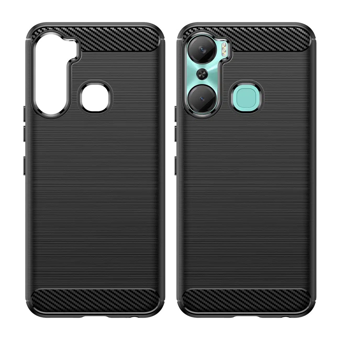 OEM Carbon Case - θήκη για Infinix Hot 12 Pro - Μαύρο - Image 8