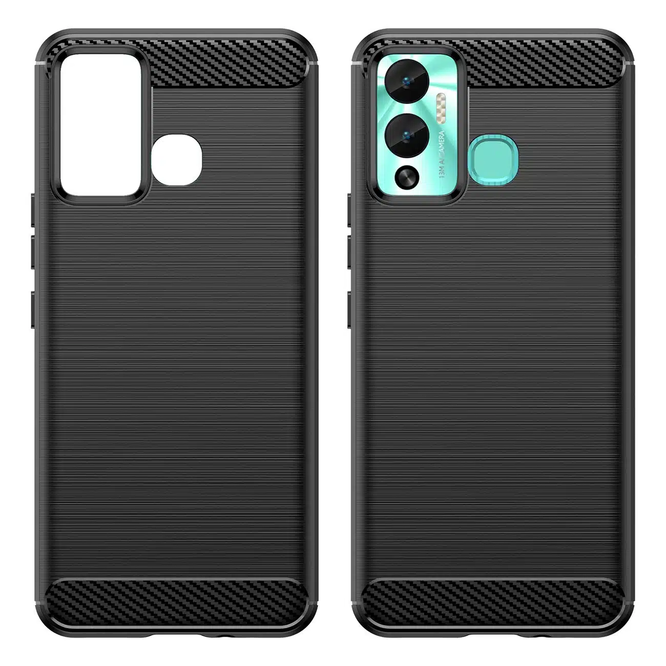 OEM Carbon Case - θήκη για Infinix Hot 12 Play NFC / - Μαύρο - Image 8