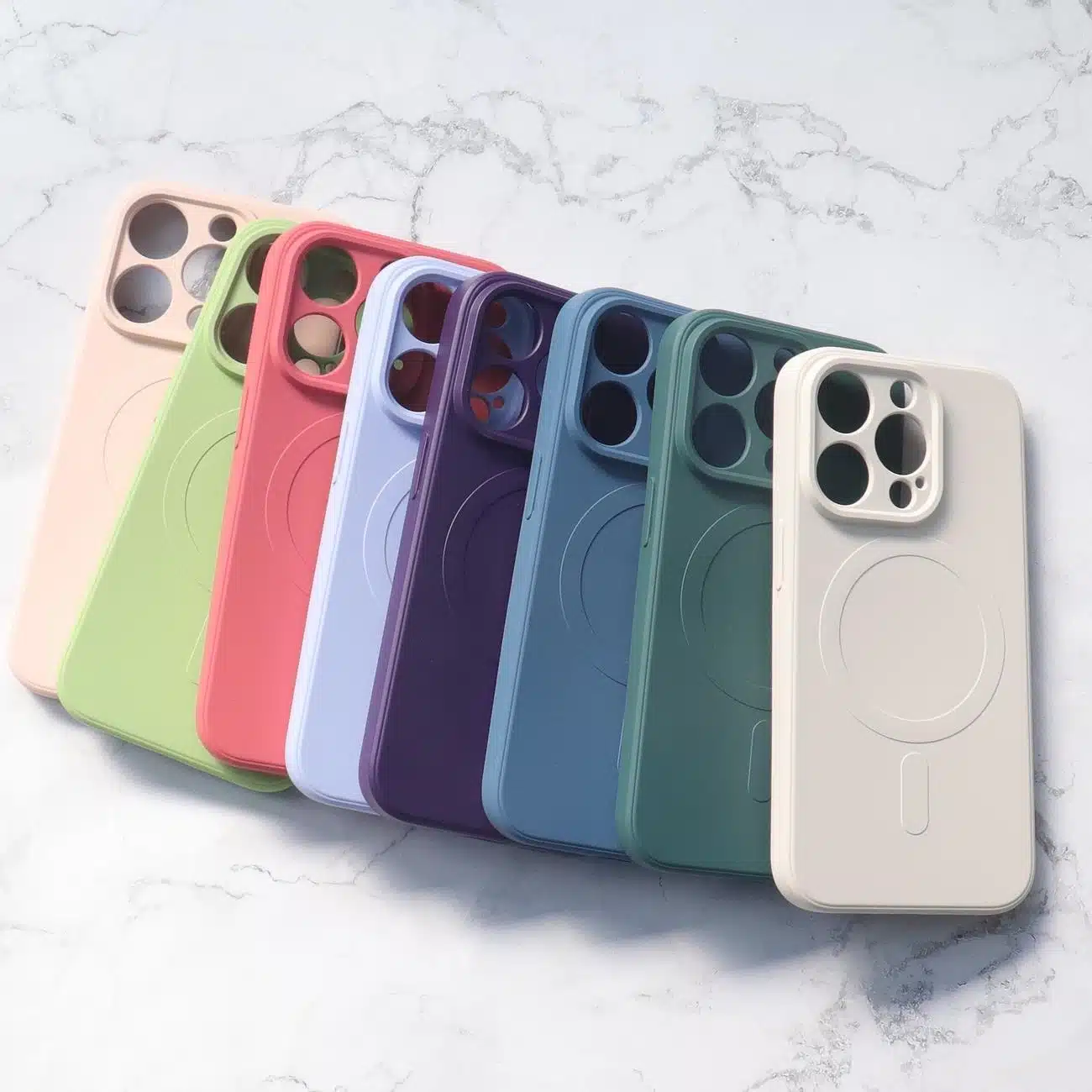 OEM Θήκη σιλικόνης - θήκη για Apple iPhone 14 Pro - Μπεζ - Image 4
