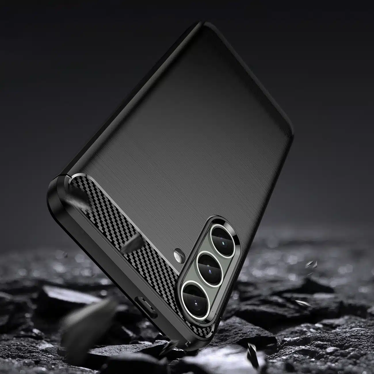 OEM Carbon Case - θήκη για Samsung Galaxy S24+ - Μαύρο - Image 9