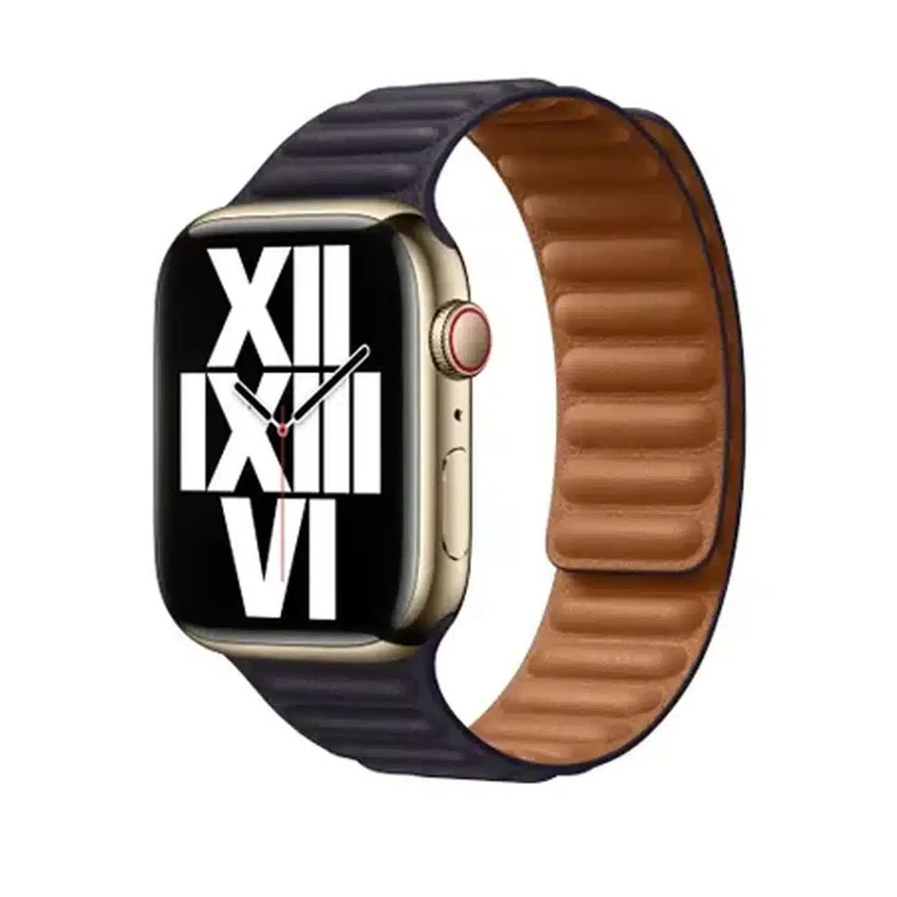 Apple MP873AM/A magnetic leather strap for Apple Watch 45 / 42 mm S/M - Μπλέ