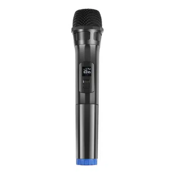 Ασύρματο δυναμικό μικρόφωνο 1 σε 2 UHF PULUZ PU643 3.5mm