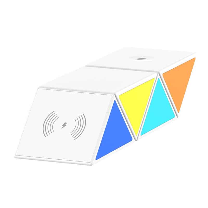 Ασύρματος φορτιστής Budi 4600, 4σε1, MagSafe, 15W (λευκός) - Image 4