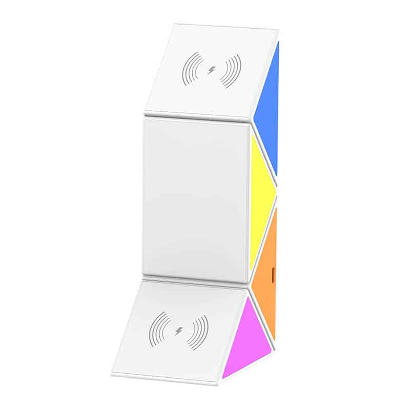 Ασύρματος φορτιστής Budi 4600, 4σε1, MagSafe, 15W (λευκός) - Image 6