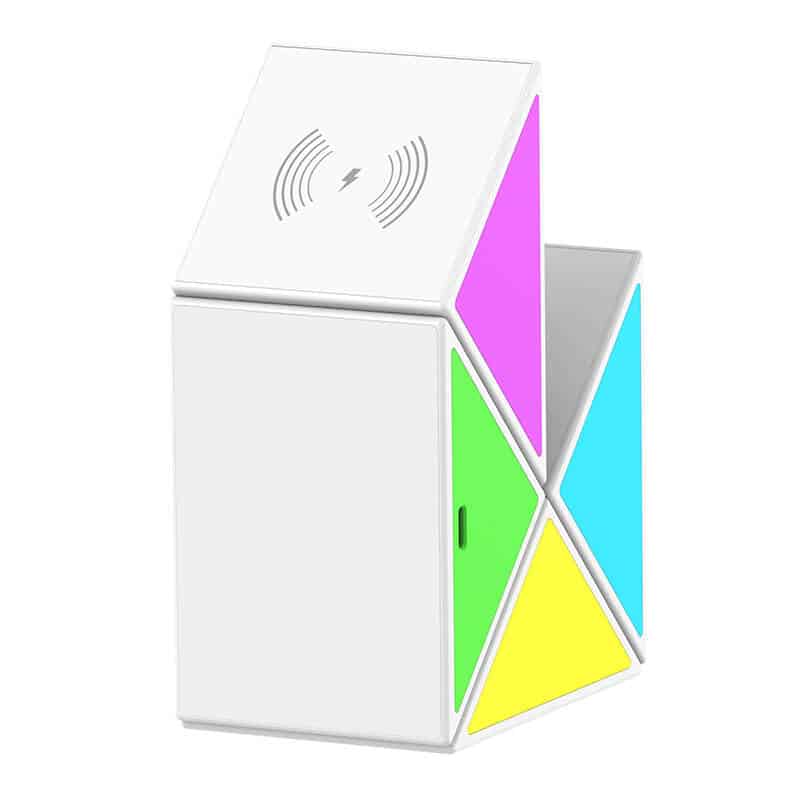 Ασύρματος φορτιστής Budi 4600, 4σε1, MagSafe, 15W (λευκός) - Image 2