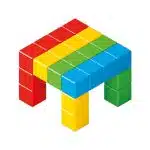 GEOMAG Μαγικό παιχνίδι κατασκευής με μαγνητικούς κύβους Magicube Color Crystal Blocks GEO-056 (24τεμ) - Image 6