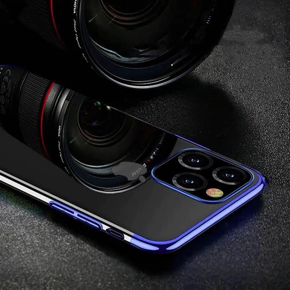 OEM Clear Color 0,3mm - θήκη για Samsung Galaxy S21+ 5G - Μαύρο - Image 2
