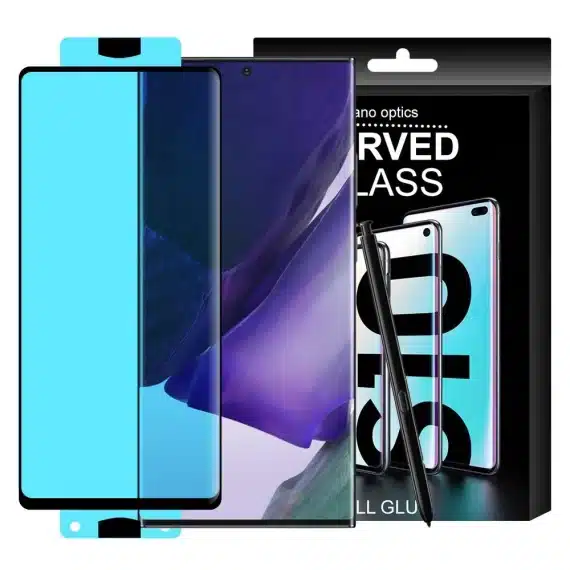3D Edge Nano Flexi Glass Hybrid Full Screen Protector with frame for Samsung Galaxy S21+ 5G (S21 Plus 5G) Μαύρο