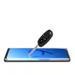 3D Edge Nano Flexi Glass Hybrid Full Screen Protector with frame for Samsung Galaxy S21+ 5G (S21 Plus 5G) Μαύρο - Image 3