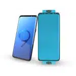 3D Edge Nano Flexi Glass Hybrid Full Screen Protector with frame for Samsung Galaxy S21+ 5G (S21 Plus 5G) Μαύρο - Image 6