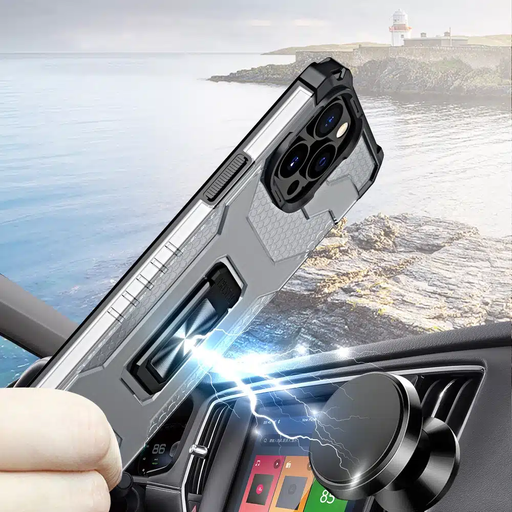 OEM Crystal Ring Case - θήκη για Apple iPhone 11 Pro - Κόκκινο - Image 5