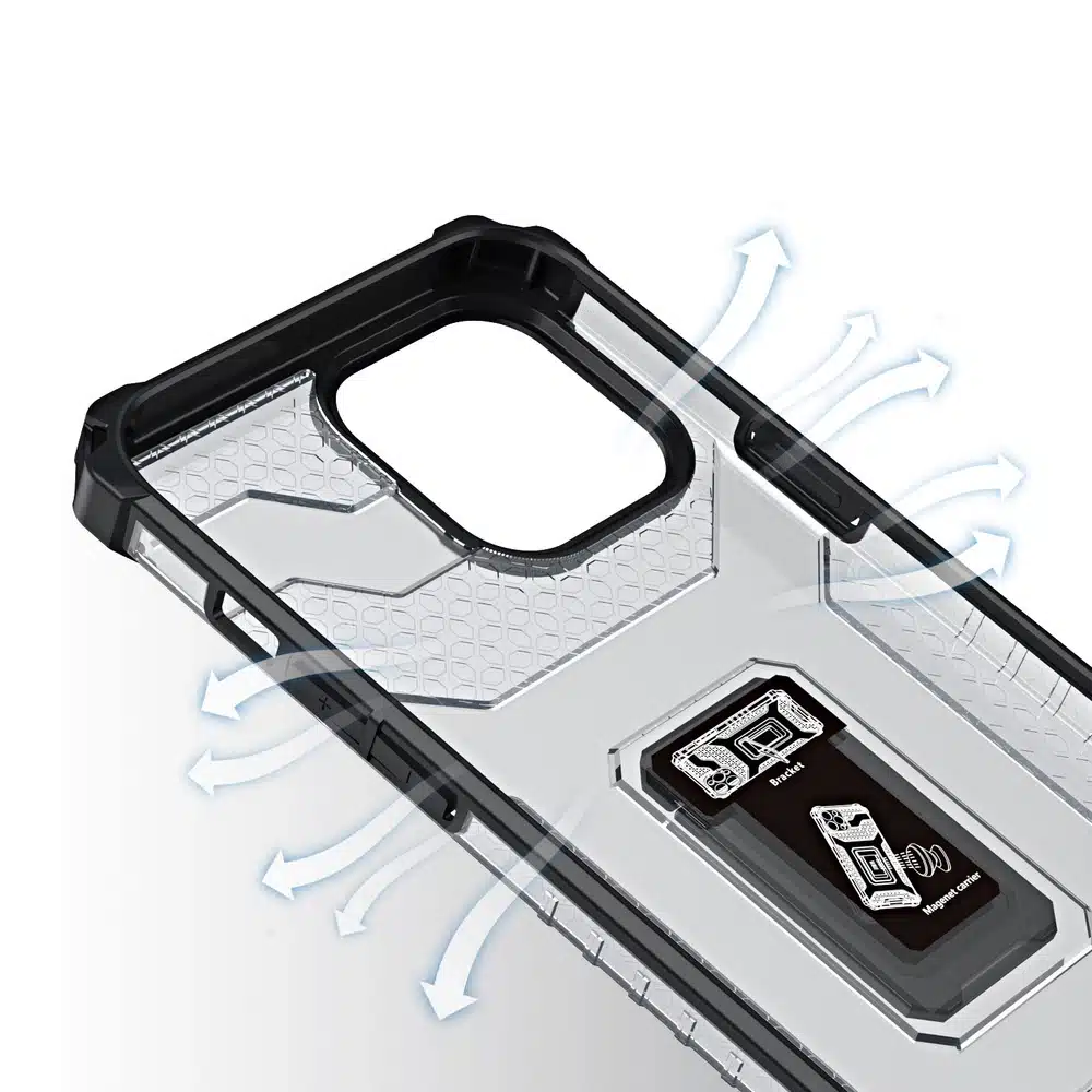 OEM Crystal Ring Case - θήκη για Apple iPhone 11 Pro - Κόκκινο - Image 6
