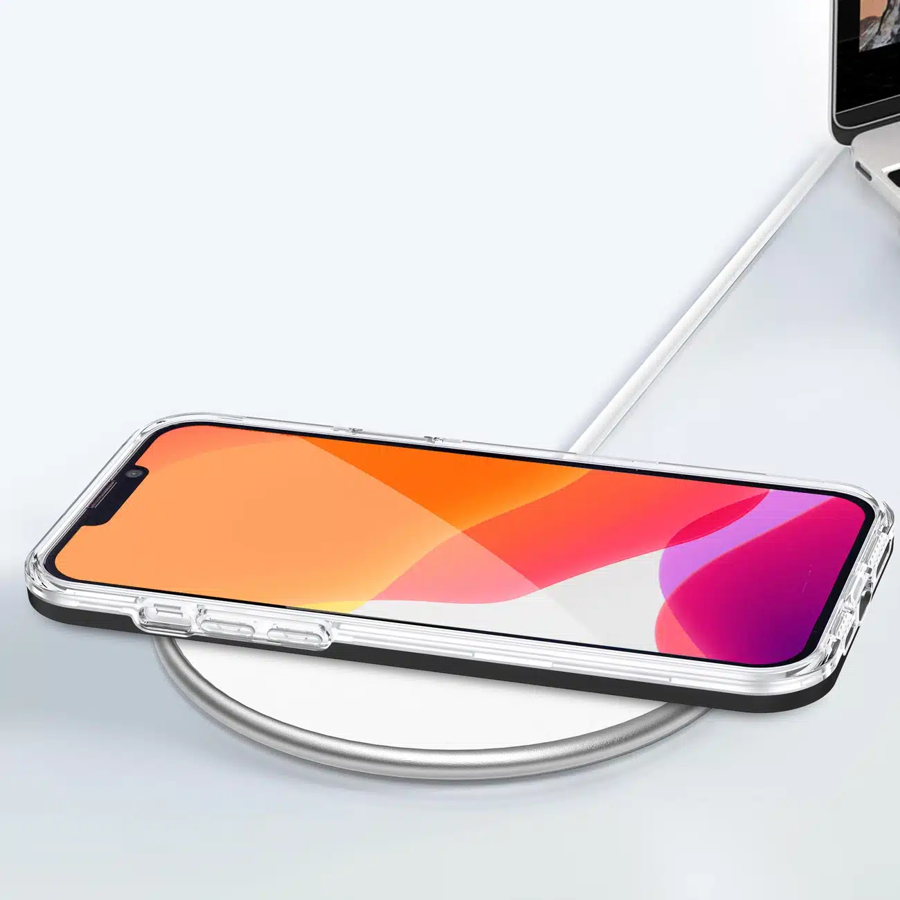 OEM Clear 3 σε 1 - θήκη για Apple iPhone 13 Pro Max - Μαύρο - Image 7
