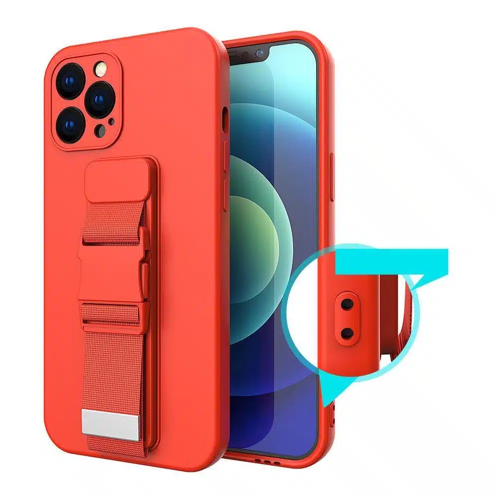 OEM Θήκη Σχοινιού - θήκη για Xiaomi Redmi Note 11 Pro - Μαύρο - Image 9