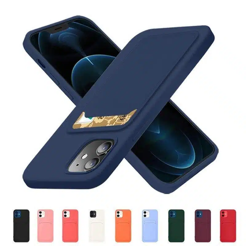 OEM Card Case - θήκη για Samsung Galaxy S22+ 5G - Σκούρο Μπλε - Image 2