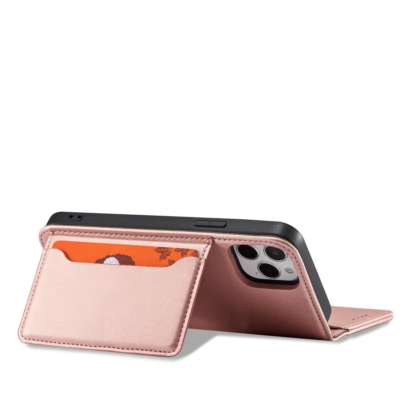 OEM Magnet Card - θήκη για Apple iPhone 12 Pro Max - Ροζ - Image 11