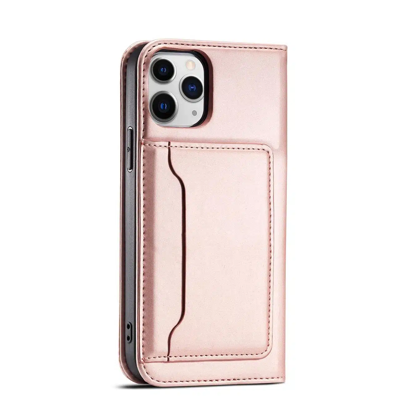 OEM Magnet Card - θήκη για Apple iPhone 12 Pro Max - Ροζ - Image 4