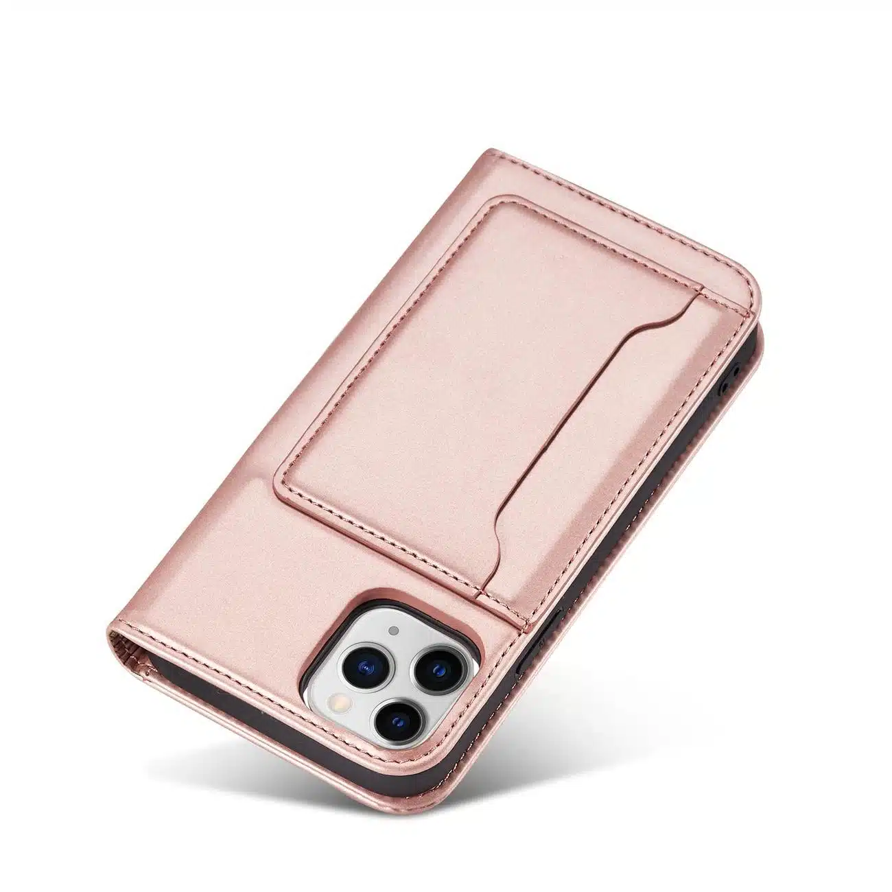 OEM Magnet Card - θήκη για Apple iPhone 12 Pro Max - Ροζ - Image 6
