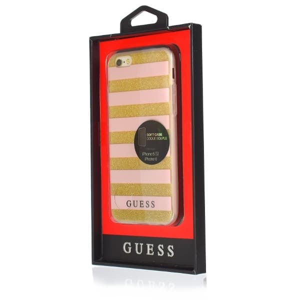 Guess Ethnic Chic Stripes 3D - θήκη για Apple iPhone 6/6S - Ροζ - Image 2