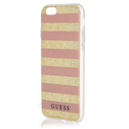 Guess Ethnic Chic Stripes 3D - θήκη για Apple iPhone 6/6S - Ροζ