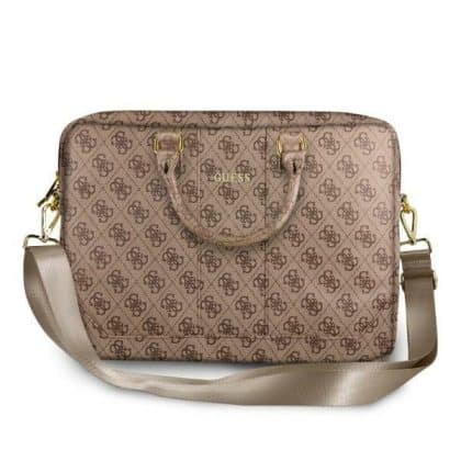 Guess Τσάντα GUCB154GB 16" Καφέ/brown 4G Uptown