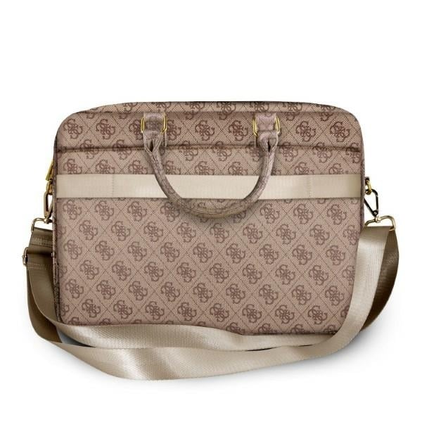 Guess Τσάντα GUCB154GB 16" Καφέ/brown 4G Uptown - Image 2