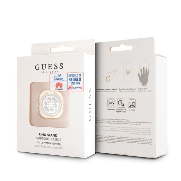 Guess Ring stand GURSEQGBK złoto-μαύρο /gold & black 4G - Image 2