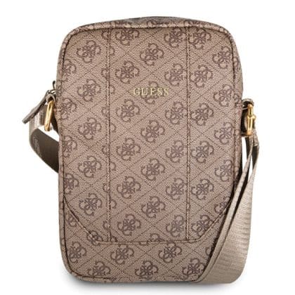 Guess Τσάντα GUTB104GB 10" Καφέowa /brown 4G UPTOWN