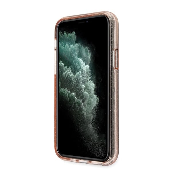 Guess Glitter - θήκη για Apple iPhone 11 Pro - Ροζ - Image 6