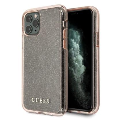 Guess Glitter - θήκη για Apple iPhone 11 Pro Max - Ροζ